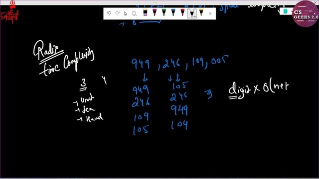 DSA Class #57:--Time Complexity of Radix Sort , Bucket Sort & Counting Sort смотреть онлайн