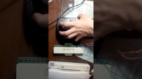 подключение коммутатора метаком COM80U к блоку вызова мк2003 и трубке ткп12м (ч2)