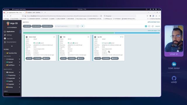 Monitorando Logs no Kubernetes com Grafana Loki смотреть онлайн