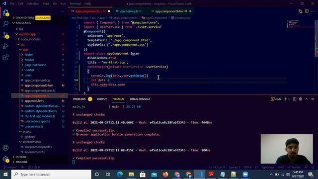 Service in angular & Call API in angular смотреть онлайн