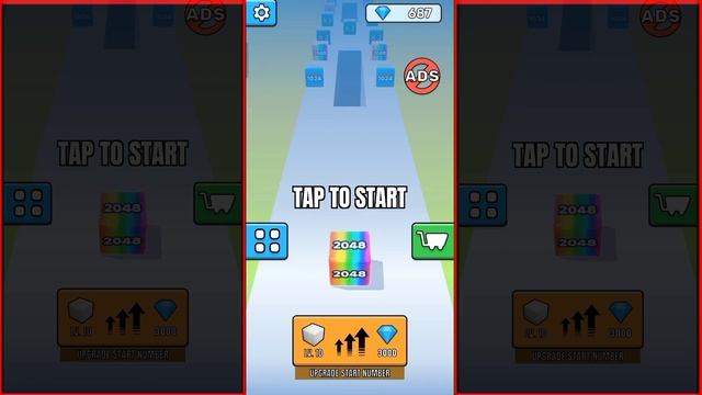 Jelly Run 2048 | Jelly Run 2048 Merge 3d Block Puzzle World Record ( 2048,..4B ) #JellyRun2048 #29