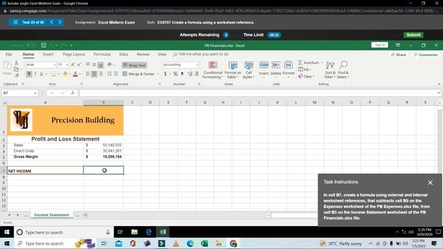 Excel MidTerm Exam | Cengage MindTAP | New_Perspectives_Excel2019 | Module 5-7_SAM_Capstone_Project смотреть онлайн