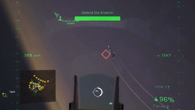 Tom Clancy's H.A.W.X. 2. Mission 19 "Stand-Off" смотреть онлайн