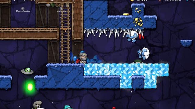 2 Yeti's 1 Spike. Gratuitous Spelunky 2 Violence смотреть онлайн