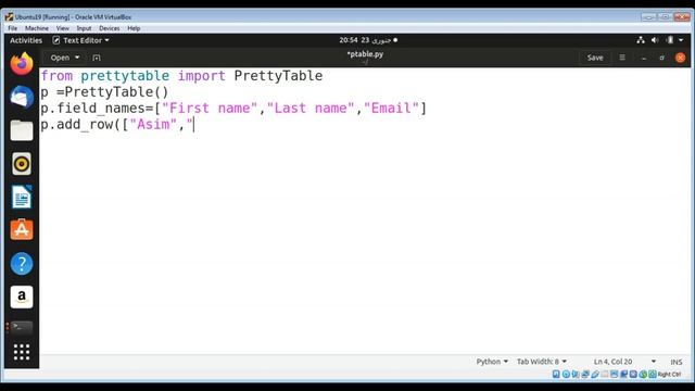 How to use PrettyTable for generating ASCII tables in Python смотреть онлайн