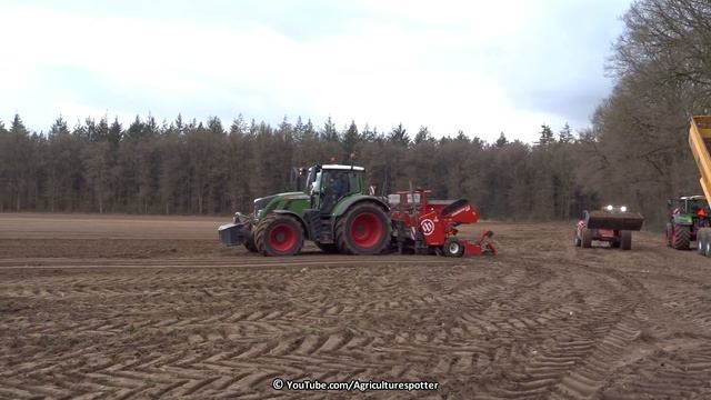 Potato Planting | Fendt 724 + Miedema | Hardeman | 2021 смотреть онлайн