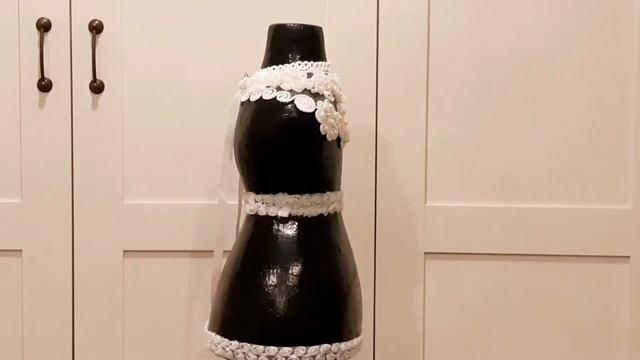 Декоративный манекен папье -маше своими руками. смотреть онлайн