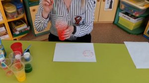 Рисование мыльными пузырями