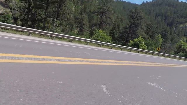 Sturgis Motorcycle Rally Ride Buffalo Chip thru Spearfish Canyon смотреть онлайн