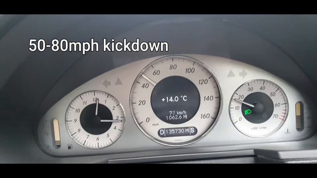 2006 Mercedes E350 3.5 v6 acceleration. 276bhp 7g Tronic. 0-60mph and kickdowns смотреть онлайн