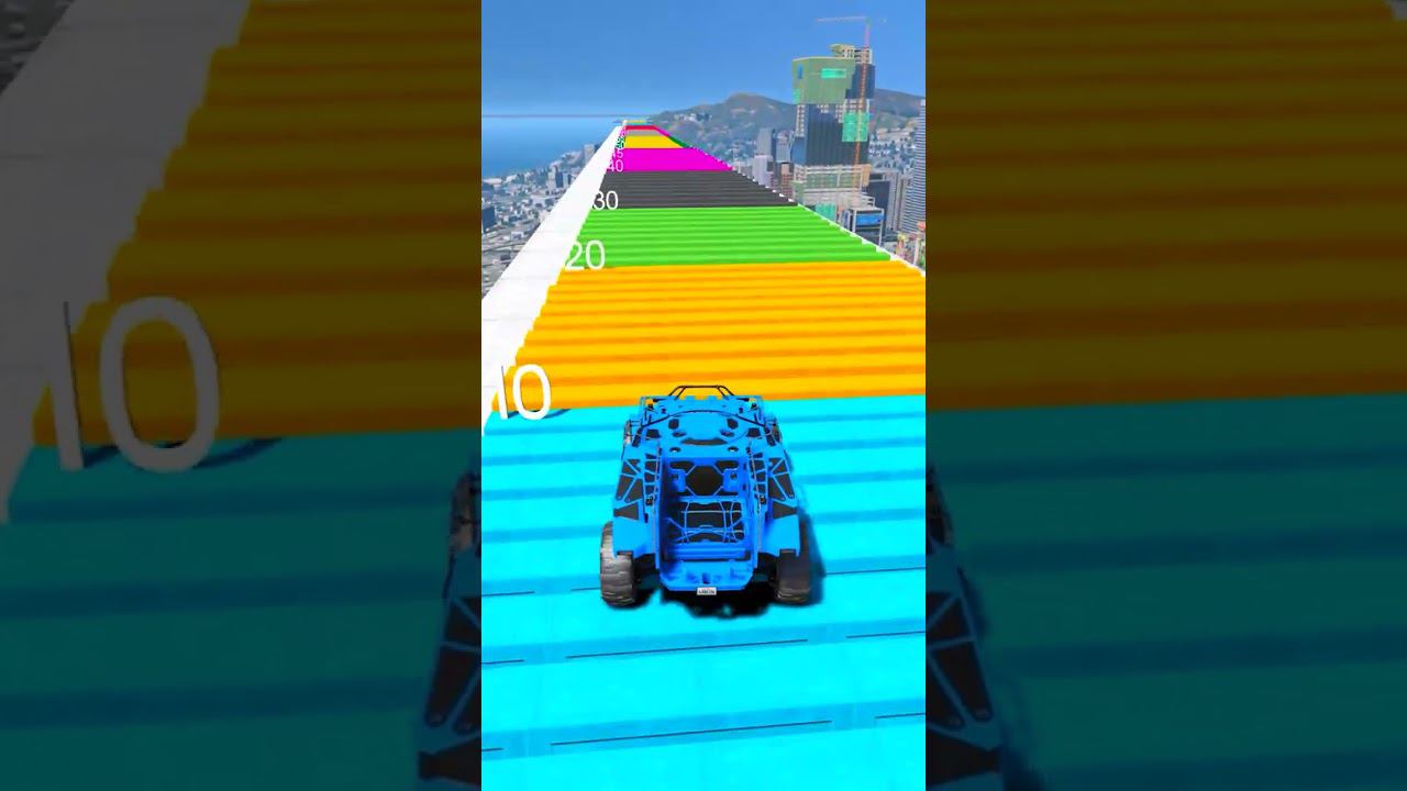 КАК ДАЛЕКО ПРОЕДЕТ ЧИТ ТАЧКА ПО КОЧКАМ В ГТА 5! РУССКИЕ ДОРОГИ В ГТА Онлайн! #shorts смотреть онлайн