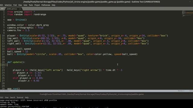 Introduction to Ursina engine. Part-5 смотреть онлайн