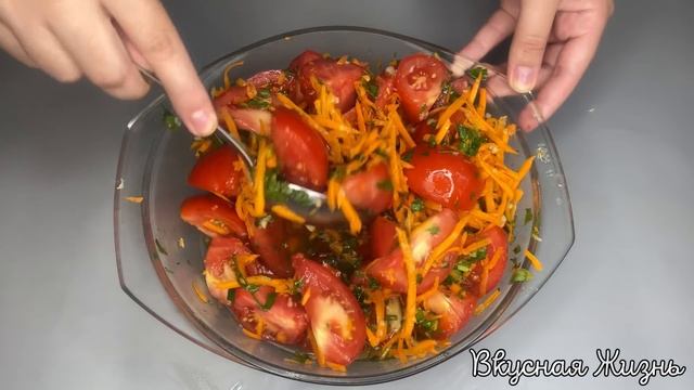 НЕВЕРОЯТНО ВКУСНЫЕ ПОМИДОРЫ ПО КОРЕЙСКИ НА ЗИМУ!!! смотреть онлайн