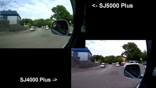 сравнение SJ4000 Plus vs SJ5000 Plus тестовое видео. смотреть онлайн