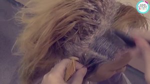 Dye  hair roots correctly  (Правильно красим отросшие корни волос)