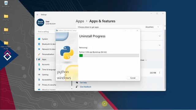 How to Uninstall Python 3.9 From Windows 11 or Windows 10 смотреть онлайн