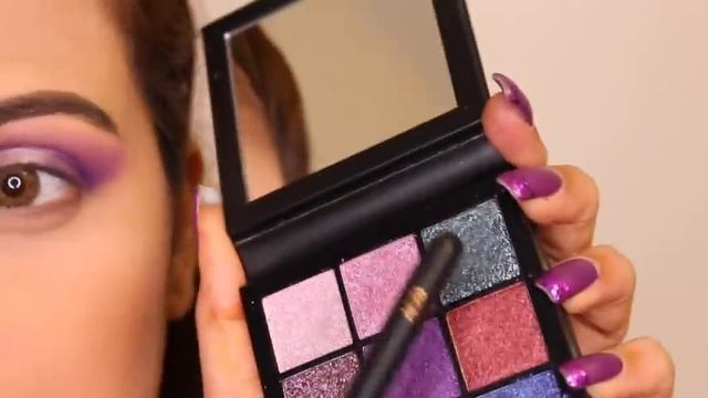 Full Glam Festive & Wedding Season Makeup Tutorial 2018 | Purple Smokey Eyes смотреть онлайн