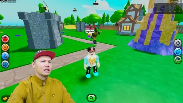 Прокачал свою деревню в Village Defense Tycoon c Papa Play