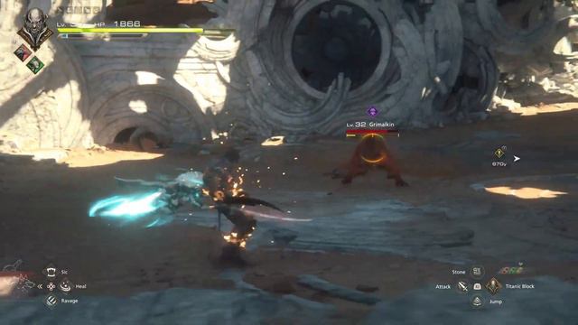 Final Fantasy XVI - Grimalkin (Rank C) смотреть онлайн