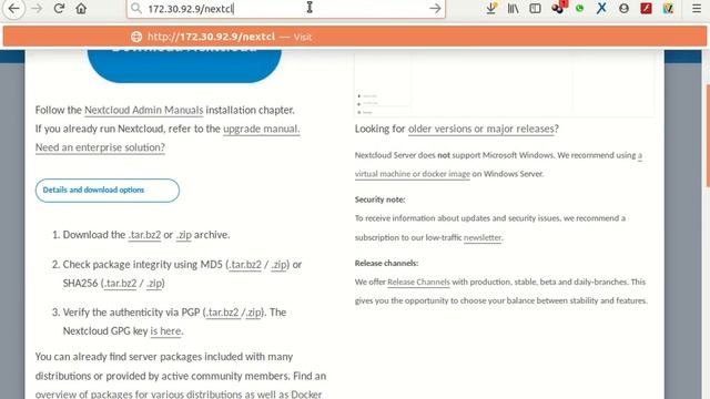 install nextcloud di ubuntu смотреть онлайн