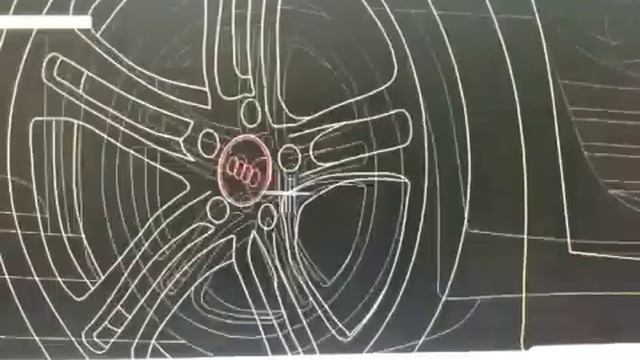 Audi r8 drawn on autocad смотреть онлайн