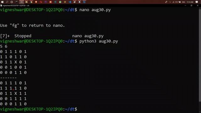 Daily challenge (Eng+தமிழ்) -30.8.20 | Skillrack -Python| Replace Nearest Ring with 1s | Infitamil смотреть онлайн