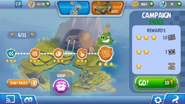 angry birds Go the blues and bubbles vs King pig смотреть онлайн