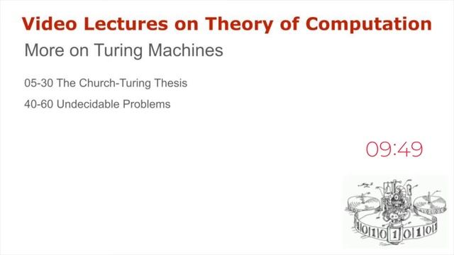 ToC More on Turing Machines Watchparty 2 смотреть онлайн