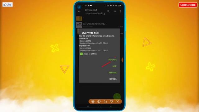 Over file? or already exists Problem Fix | Replace, Skip, Cancel Problem Fix | ZArchiver Problem Fi смотреть онлайн