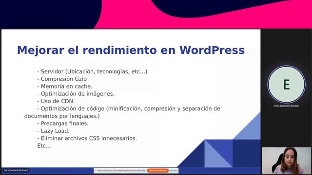 Reanimando wordpress con Erica Aguado смотреть онлайн
