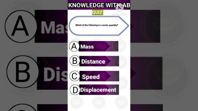 which of the following is a vector quantity #vector #physics #shortsvideo смотреть онлайн