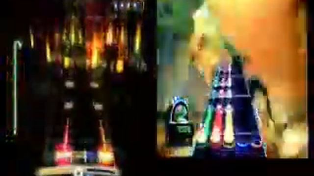 Rock Band 2 vs Guitar Hero: World Tour: The Middle Full Guitar смотреть онлайн