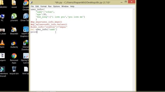 Learn python in nepali[Dictionary method in python] смотреть онлайн