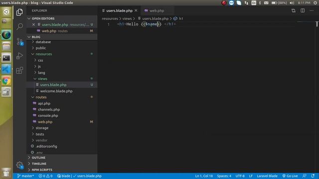 Laravel 8 tutorial # View смотреть онлайн