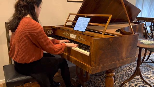 Beethoven Appassionata Third Mvt. On Penelope Crawford’s Conrad Graf Piano! смотреть онлайн