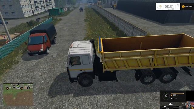 FS2015 - Один российский край - 120 - новый МАЗ, сев кукурузы и покос