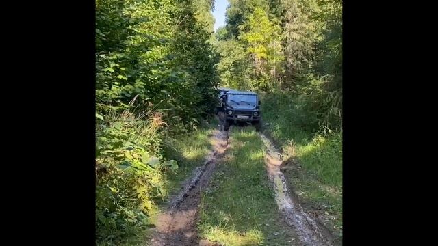 W461 Wolf и W460 на бездорожье
