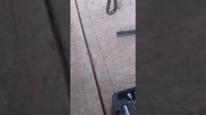 снимаем колесо заднее Пит байка