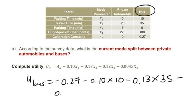 Mode Choice: Practice Question смотреть онлайн