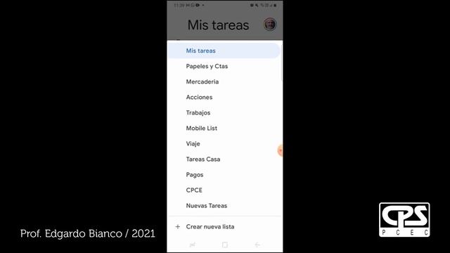 24 ° Clase de Informática - Video/Tutorial: "Manejo de Tareas del smartphone y PC" - Prof. E. Bianc смотреть онлайн