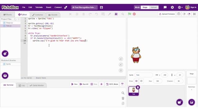 AI Text Recognition with Python for Beginners in PictoBlox by HopTechMDG смотреть онлайн