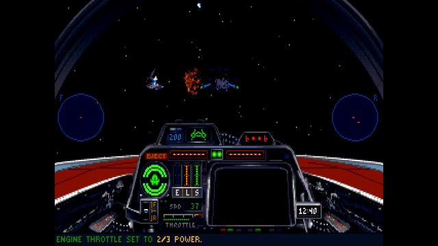 X-Wing Collector's CD-Rom (DOS) - 017 - A-wing Historical Mission 1 смотреть онлайн