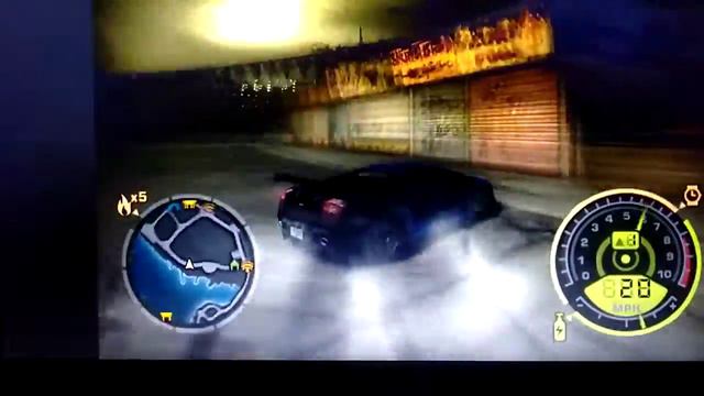 lamborgini gllardo dirft//NFS MOST WANTED// gameplay/ drifting -- Lamborghini Gallardo drift. смотреть онлайн