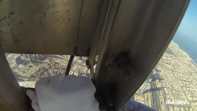 Climbing to the Top of the Burj Khalifa -The World's Tallest Building | Behind-the-Scenes смотреть онлайн