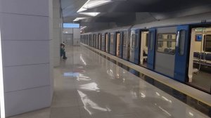 Новые станции Солнцевской линии метро 8А, Пыхтино и Аэропорт «Внуково». 23 сентября 2023г.