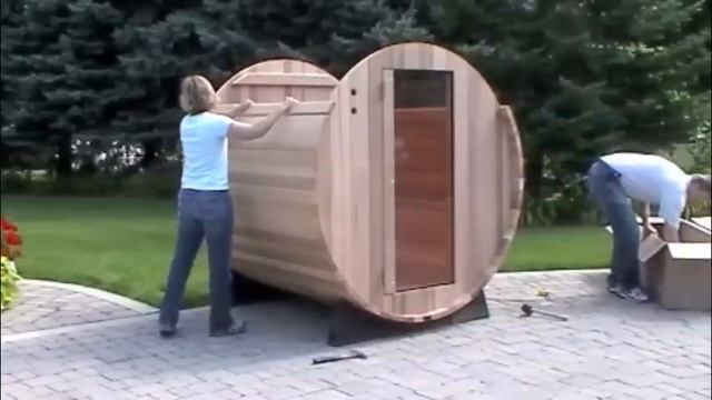 Sauna Assembly - Almost Heaven Saunas смотреть онлайн