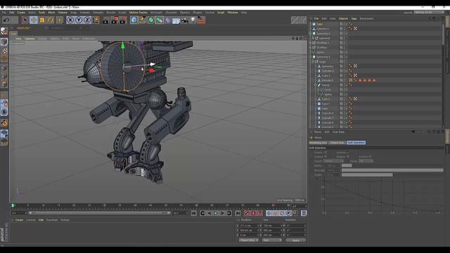 121.Cinema4d War robot смотреть онлайн