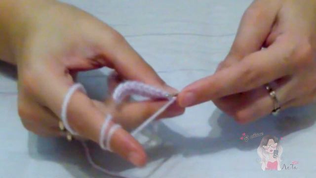 Правшам не смотреть! 😁 Пышный столбик крючком 🧶МК про вязание🧣 смотреть онлайн