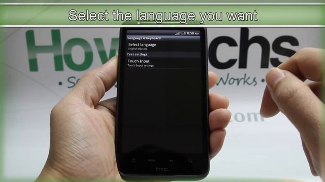 How to Change the Language on HTC Desire HD смотреть онлайн