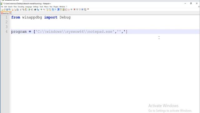 Python Winappdbg Tutorial for Reverse Engineers 2 of 20: Launching Your First App under Debugger смотреть онлайн